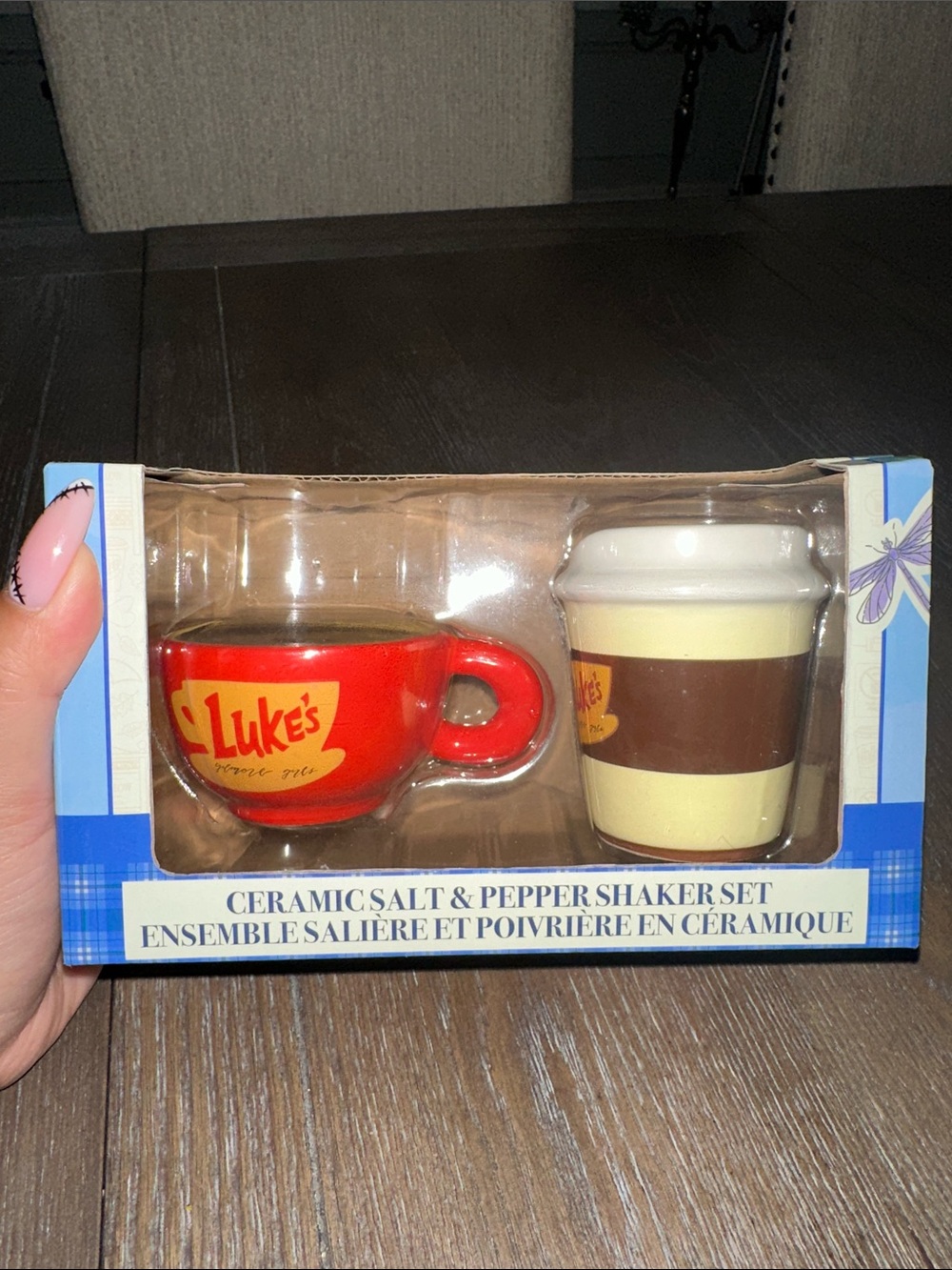 Brand New Gilmore Girls Salt and Pepper Shakers